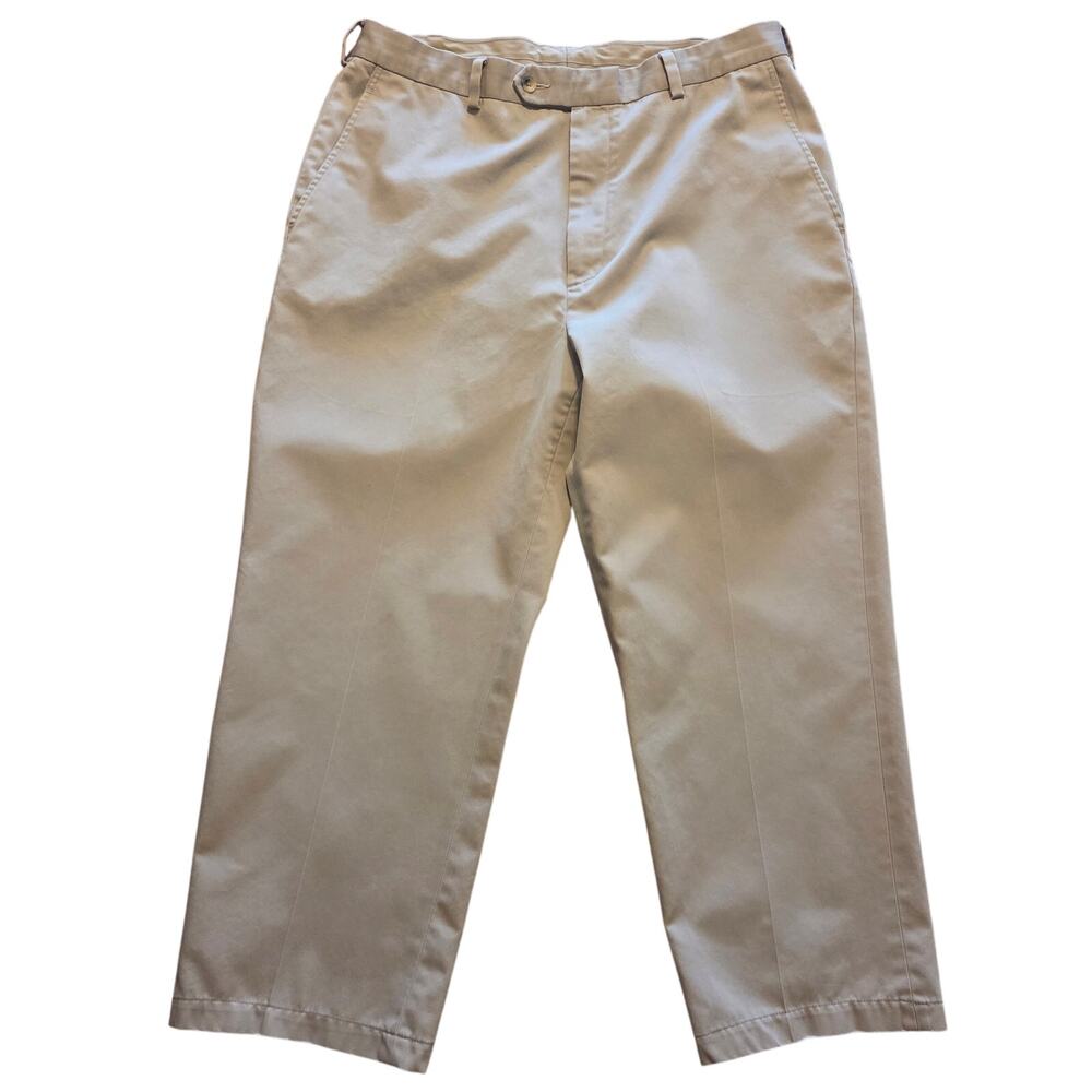 Jos A Bank Men's Beige Khaki Pants Size 36x30 Excellent
